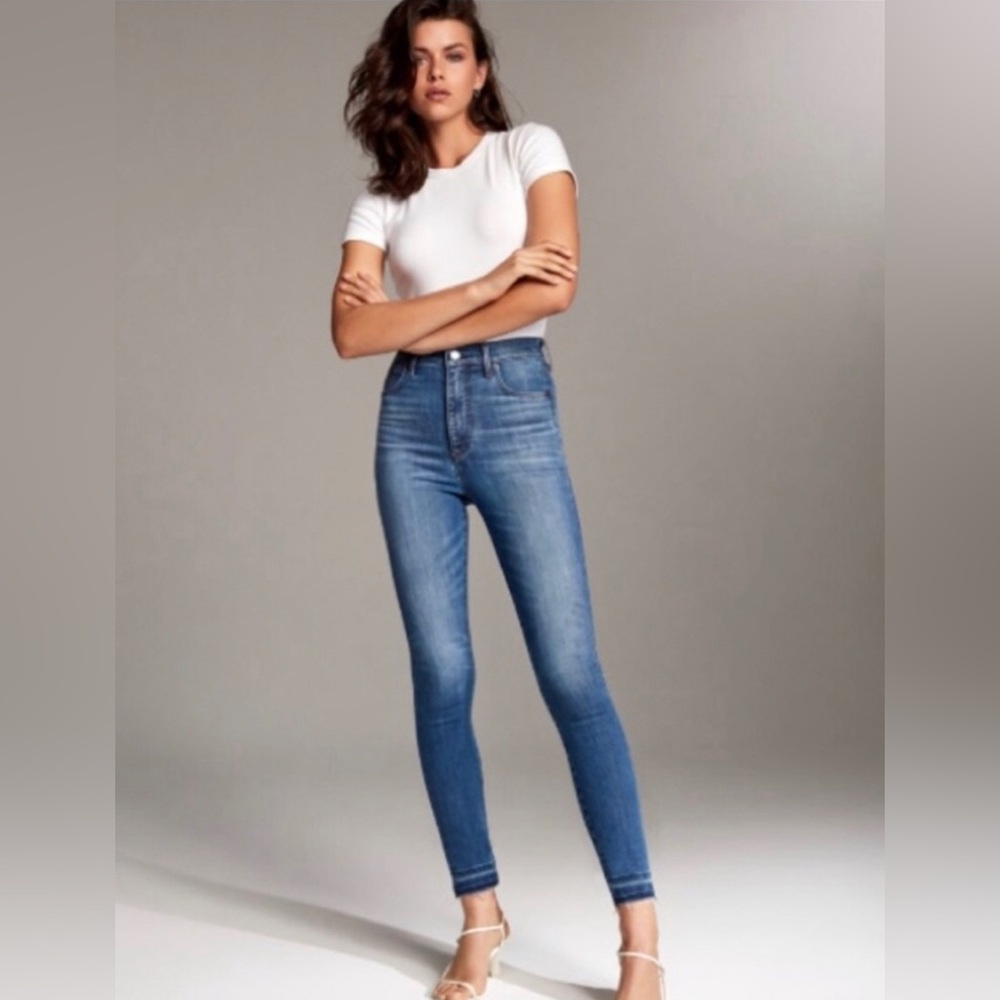 Denim Forum Aritzia The Lola High Rise Skinny Crop Size 25 Jeans Spring Summer